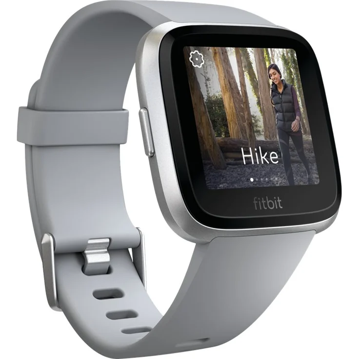 Fitbit Versa, Gesundheits & Fitness Smartwatch mit Herzfrequenzmessung, 4+ Tage Akkulaufzeit & Wasserabweisend bis 50 m Tiefe, Grau – Bild 7