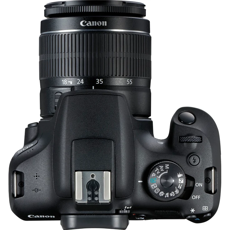 Canon EOS 2000D Spiegelreflexkamera (24,1 MP, DIGIC 4+, 7,5 cm (3,0 Zoll) LCD, Display, Full-HD, WIFI, APS-C CMOS-Sensor) inkl. EF-S 18-55mm IS II F3.5-5.6 IS II und EF 75-300mm F4-5.6 III schwarz – Bild 10