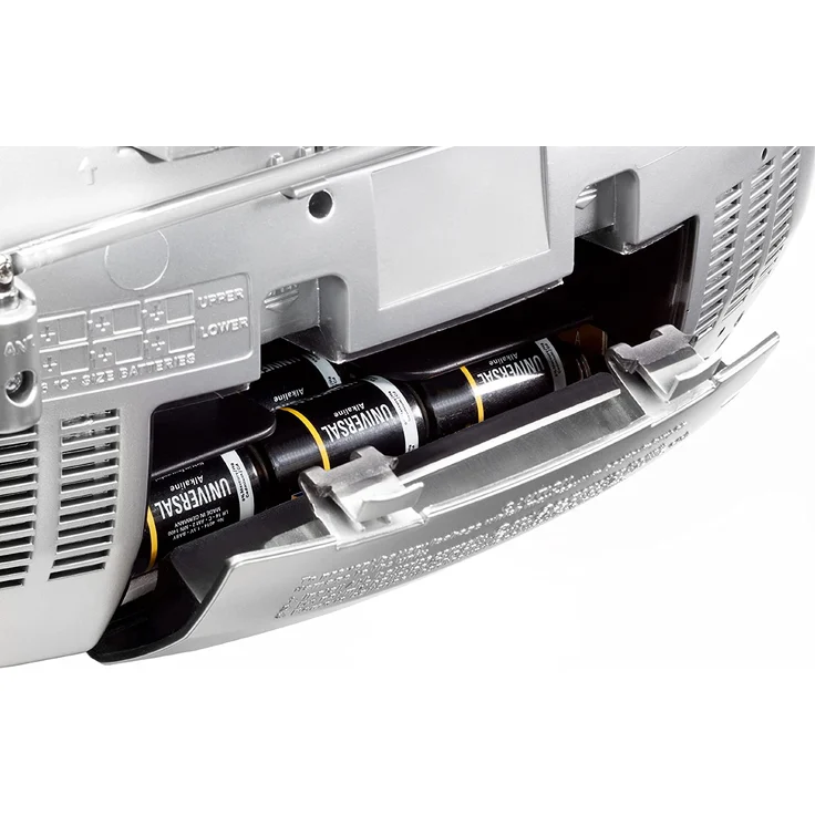 Karcher CD Radio RR 510N - Boombox (mit CD Player, UKW Radio, Kassettenspieler, MP3 Player über CD oder USB) – Bild 3