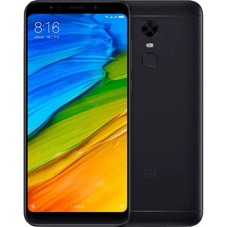 Xiaomi Redmi 5 Plus 64GB Schwarz Dual-SIM – Bild 1