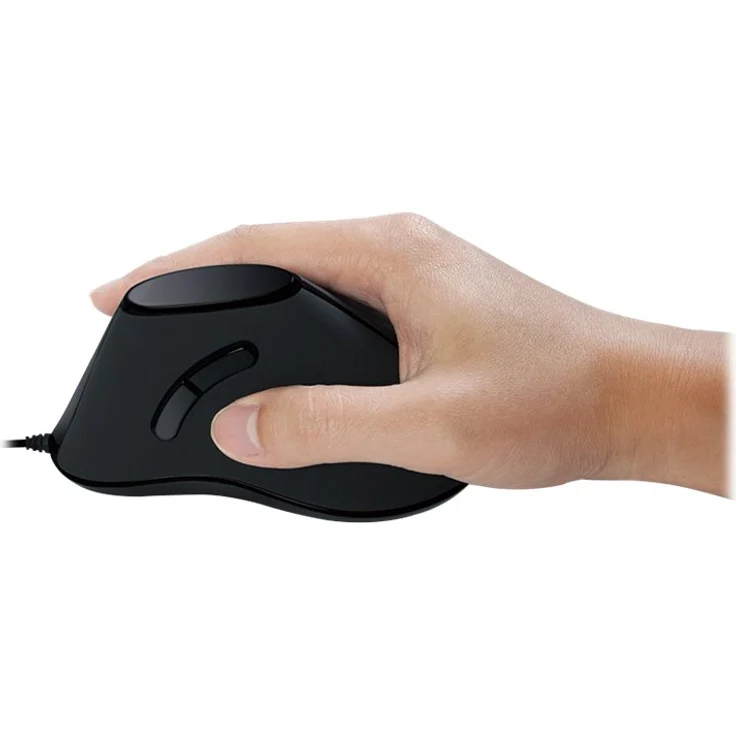 LogiLink ID0158 Ergonomische Vertical-Maus, USB schwarz – Bild 4