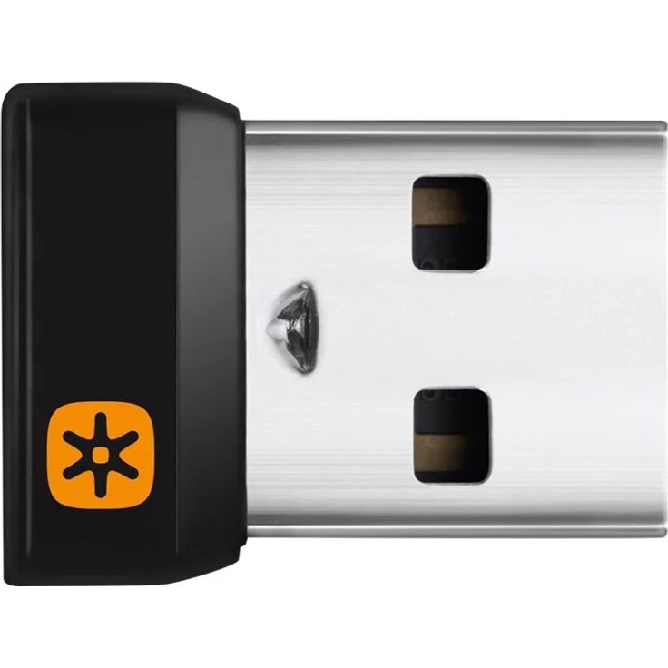 Logitech Unifying USB-Empfänger, Kabellose 2.4 GHz Verbindung, Kompatibel mit Logitech Unifying Mäusen und Tastaturen, Verbindet bis zu 6 Geräte Gleichzeitig, PC-Mac - Schwarz – Bild 3