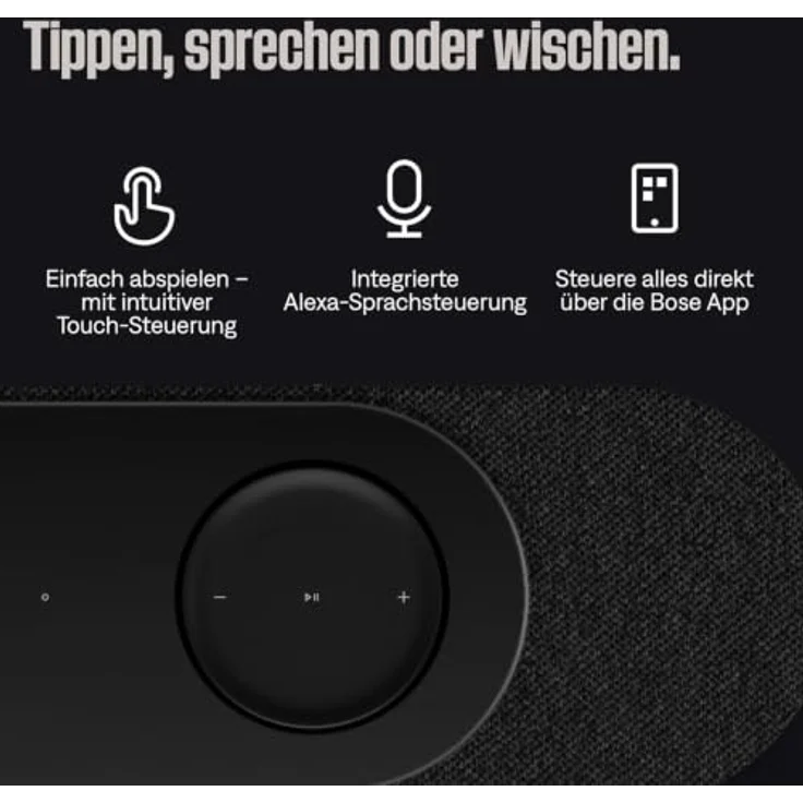 BOSE Lifestyle Ultra Soundbar, 360-Grad-Sound, CleanBass Technologie, Schwarz – Bild 5