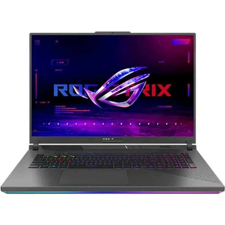 ASUS ROG Strix G18 G814FP Laptop | 18" 2,5K 240Hz/3ms IPS Display, AMD Ryzen 9 9955HX, 32GB RAM, 1TB SSD, NVIDIA RTX 5070, Win11 Home, Eclipse Gray, 3 Monate GamePass