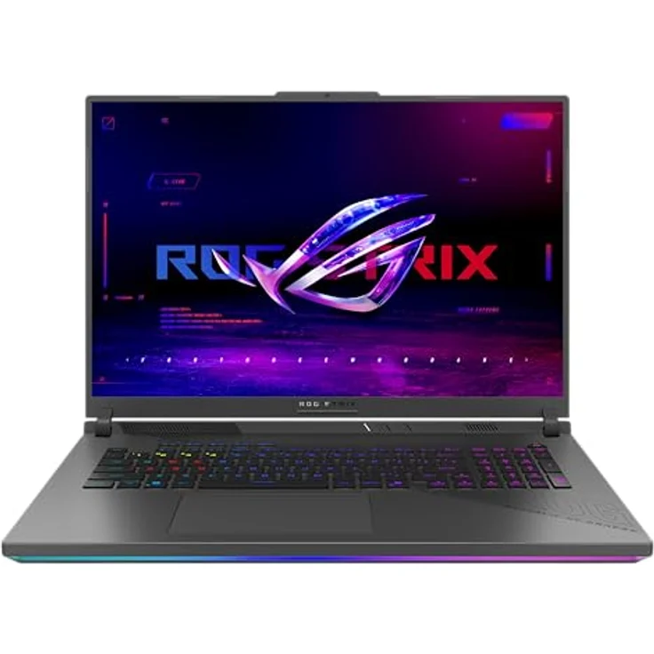 ASUS ROG Strix G18 G814FP Laptop | 18" 2,5K 240Hz/3ms IPS Display, AMD Ryzen 9 9955HX, 32GB RAM, 1TB SSD, NVIDIA RTX 5070, Win11 Home, Eclipse Gray, 3 Monate GamePass – Bild 1