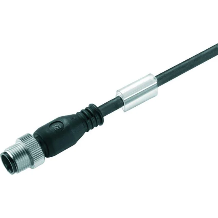 Weidmüller Sensor-/Aktor-Steckverbinder M12, 8-polig, gerade, PUR, 5 m Antennenkabel