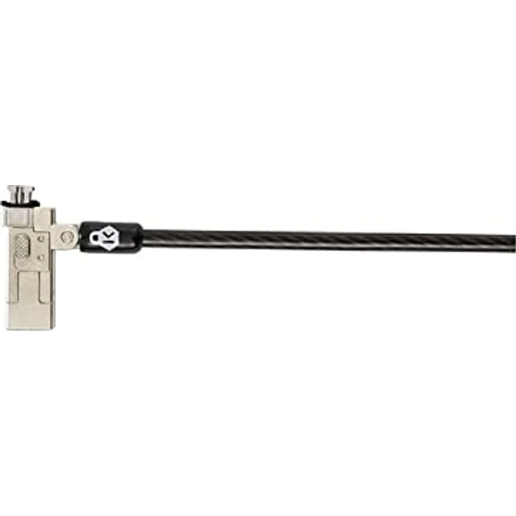 Kensington Slim NanoSaver 2.0 Laptopschloss mit Schlüssel, Abschließbares Diebstahlsicheres Karbonstahlseil, Flaches, Dünnes Profil, Universelle Passform, 1,8 m Kabel aus Karbonstahl (K65021WW) – Bild 2