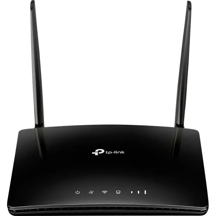 TP-LINK TL-MR6400, WLAN Router mit LTE/4G Modem, 300 MBit/s, externe Antennen, SIM-Kartenslot