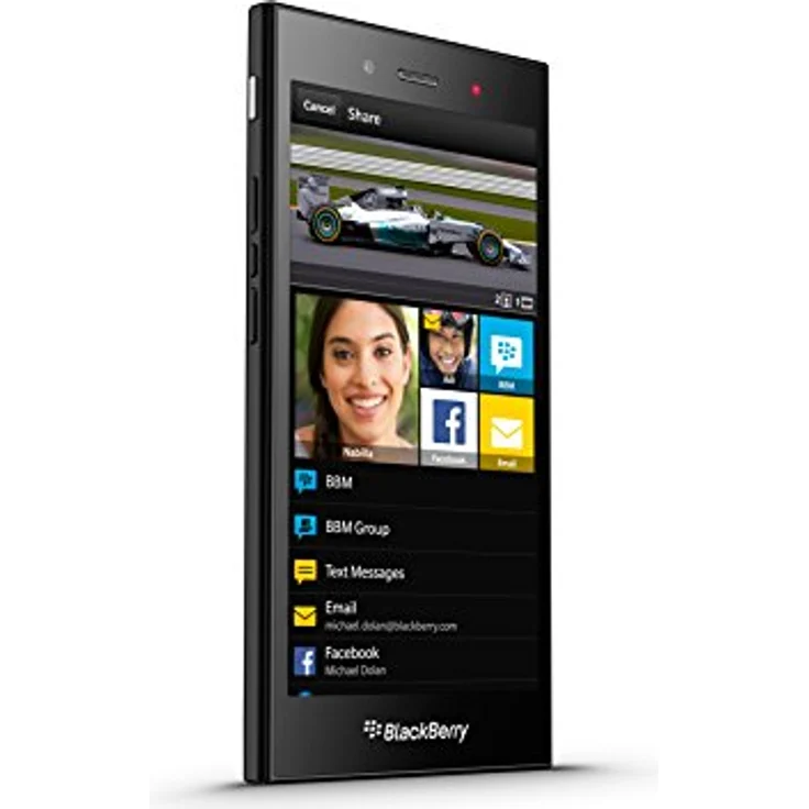 BlackBerry Z3 Smartphone 12,7cm (5 Zoll) Display, 8GB interner Speicher, 1,5GB RAM, Schwarz – Bild 2