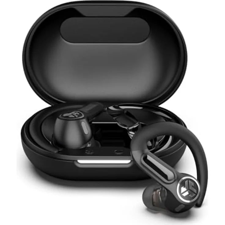Jlab Epic Sport ANC 3 In-Ear-Kopfhörer (56+ Stunden Spielzeit) in Schwarz