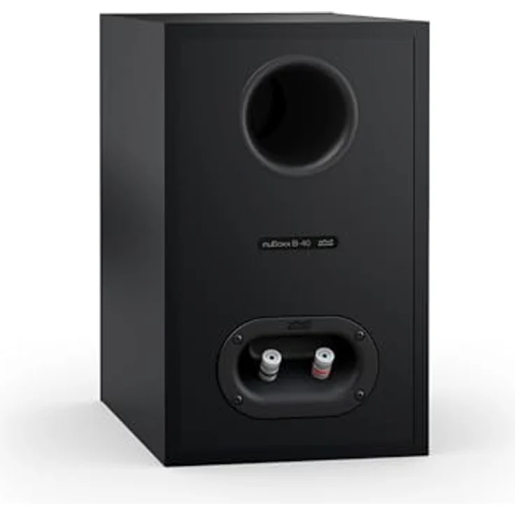 Nubert nuBoxx B-40 Schwarze Kompaktlautsprecher | 2 Stück Passivboxen | Bis 41 Hz (-3dB) | Ideal für Moderne Wohnzimmer – Bild 3