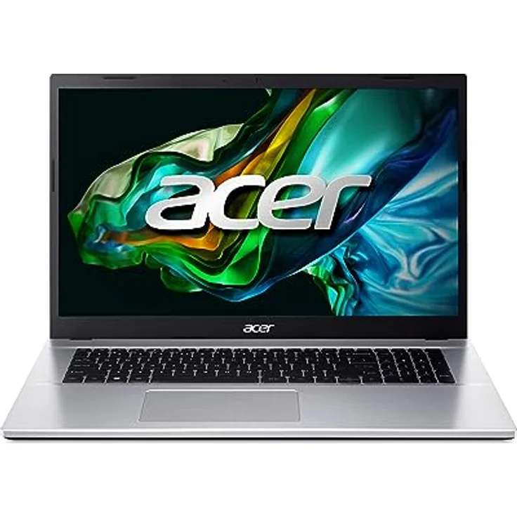 Acer Aspire 3 (A317-54-58K7) Laptop | 17,3" FHD IPS Display | Intel Core i5-1235U | 16 GB RAM | 1 TB SSD | Intel Iris Xe Grafik | Windows 11 | QWERTZ Tastatur | Silber – Bild 1