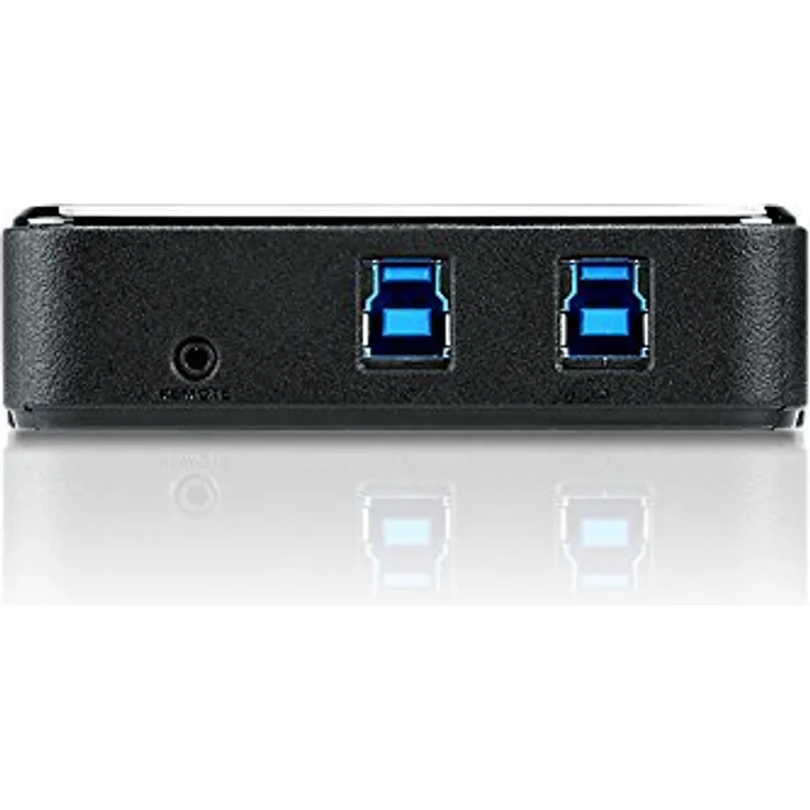 ATEN Corp US234, 2-Port USB 3.0 Freigabegerät mit hochwertiger Leistung und ergonomischem Design