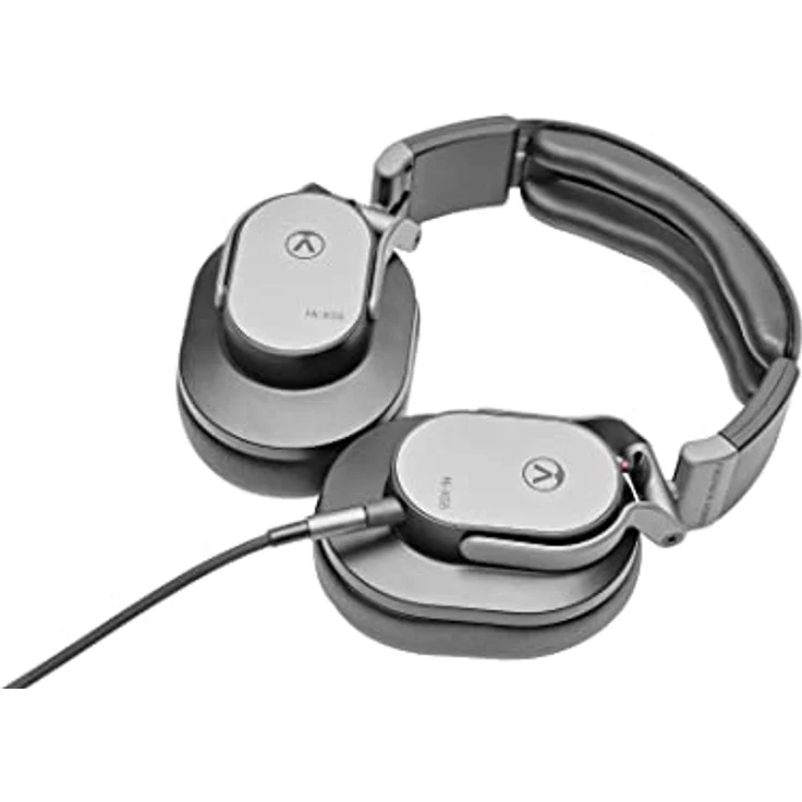 Austrian Audio Hi-X55 HiFi Over Ear hovedtelefoner kabelbundet Stereo Sort-sølv – Bild 3