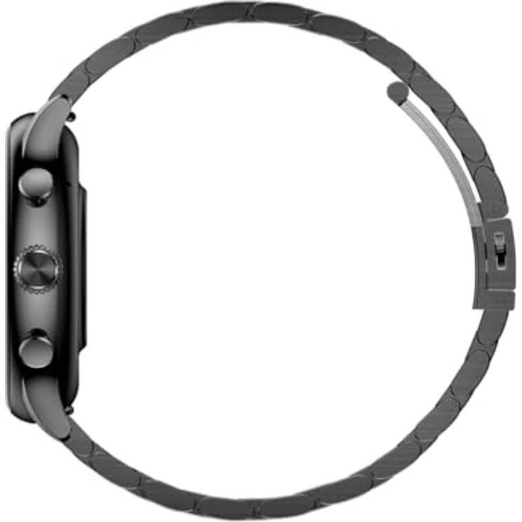 MP myPhone Smartwatch Watch Elegant 2 AMOLED 1,43Zoll, IP67, Bluetooth Calling, 7 Tage Akkulaufzeit, Schwarz – Bild 4