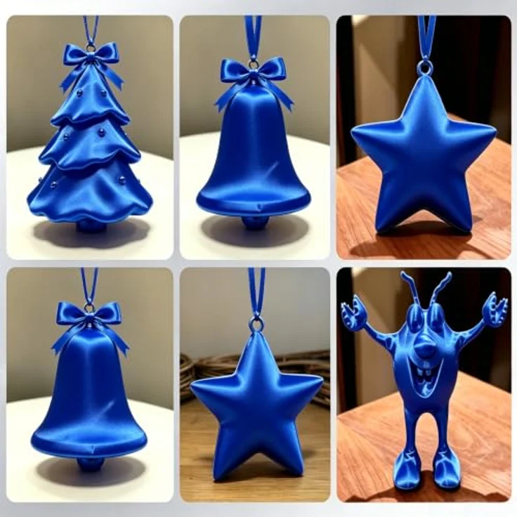 GEEETECH Silk PLA Filament, Silk Yoal Blue, 1,75 mm, 1 kg, für 3D-Drucker, verzugsfrei und hochpräzise – Bild 3