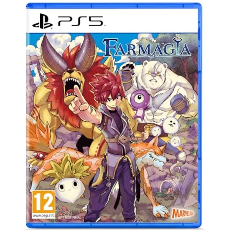 Marvelous Europe Farmagia - PS5, Monster Farming & Ranching Spiel mit einzigartigem Charakter und Monster-Designs
