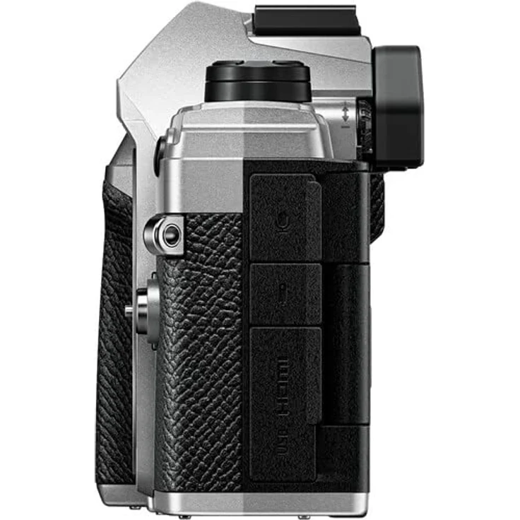 OM SYSTEM OM-5 Micro Four Thirds Systemkamera Inkl. M.Zuiko Digital 14-150mm F4-5.6 II Objektiv, 20 MP Live MOS-Sensor, Optimierte 5-Achsen-Bildstabilisierung, IP53, Silber/Schwarz – Bild 5