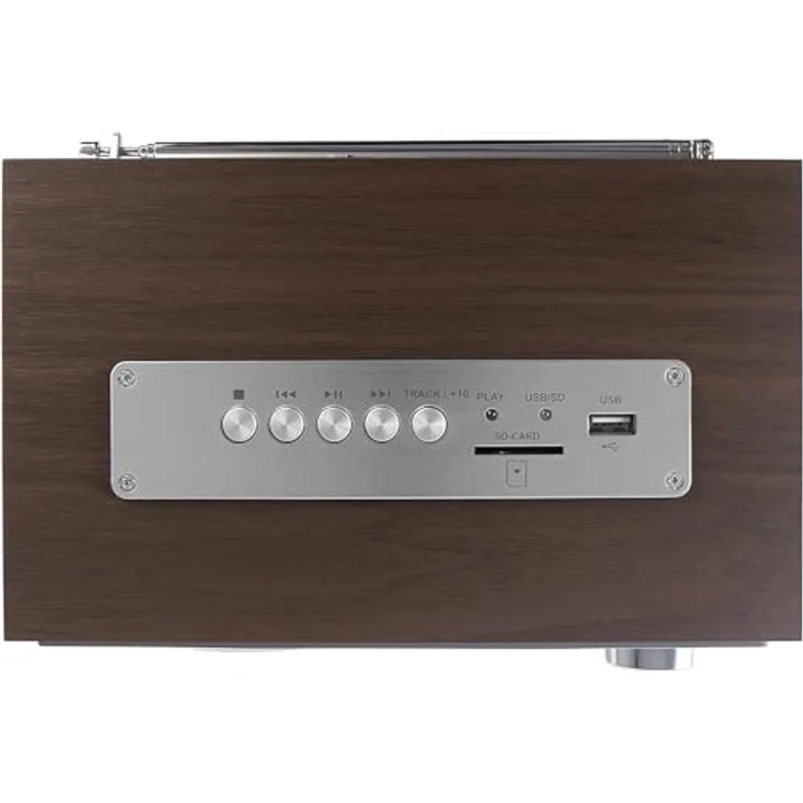 BLAUPUNKT RXN 19 WN Retro Radio, Nostalgie-Designradio mit USB-Port 2.0 und SD Kartenleser Walnuss – Bild 5