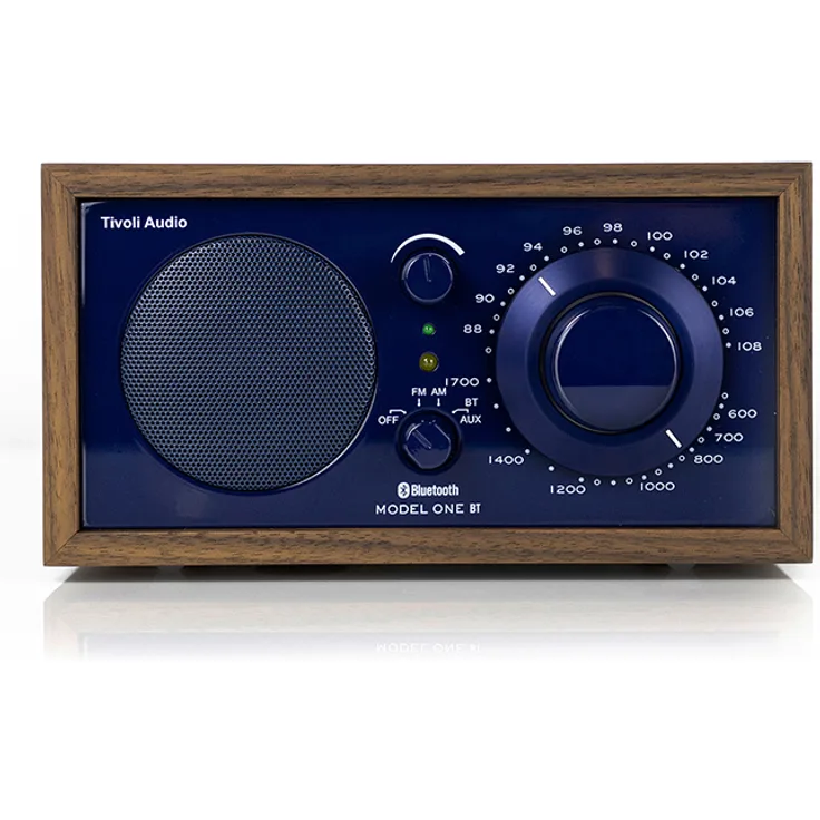 Tivoli Audio Model One BT "70's Color Collection", AM/FM Radio mit Bluetooth, 7,6 cm Lautsprecher, Navy Blue