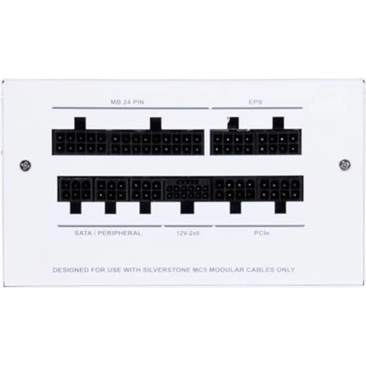 SilverStone Technology DA750R Gold, 80 Plus Gold vollständig modulares ATX-Netzteil, 750W, ATX 3,0 & PCIe 5,0, SST-DA750R-GMA-WWW – Bild 2