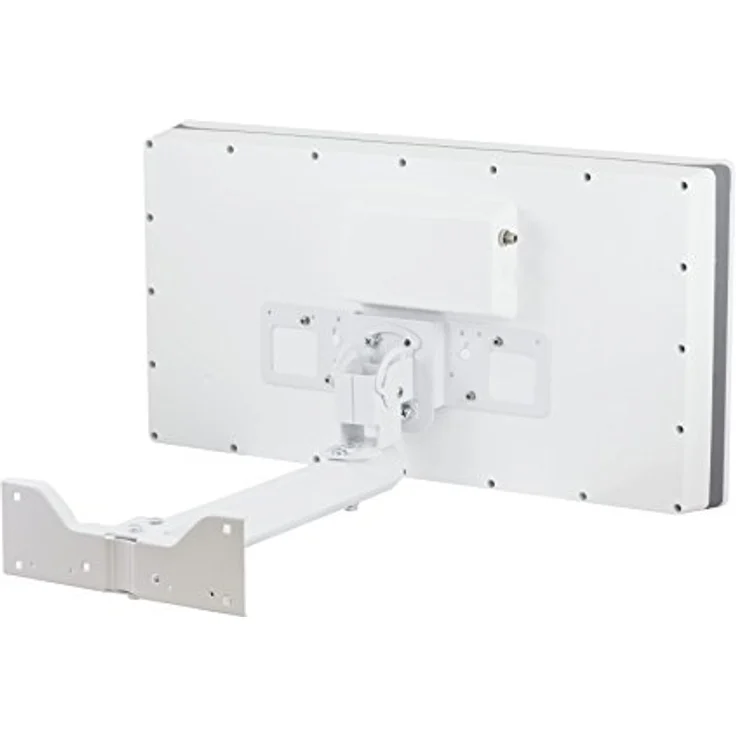 Telestar Digiflat 1 Single Sat Flachantenne für 1 Teilnehmer (LNB: 0,2dB, 33,7 dBi Gewinn, Fenster-Wand-Masthalterung, Kompass, Montagewerkzeug) weiß – Bild 2