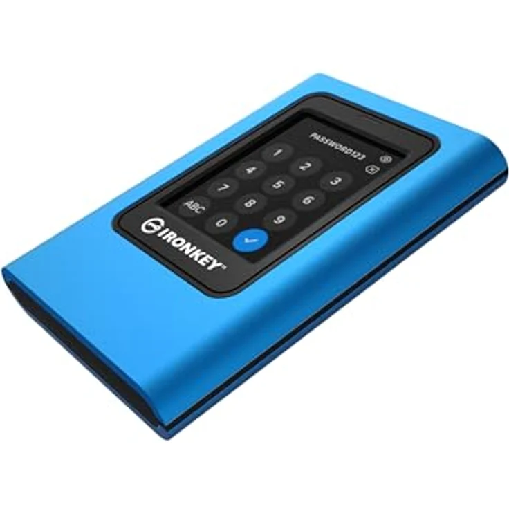 Kingston IronKey Vault Privacy 80 - Externe SSD - FIPS 197-zertifiziert mit XTS-AES-256-Bit-Verschlüsselung - Up to 230MB/s beim Lesen, 250MB/s beim Schreiben - IKVP80ES/3840G – Bild 2