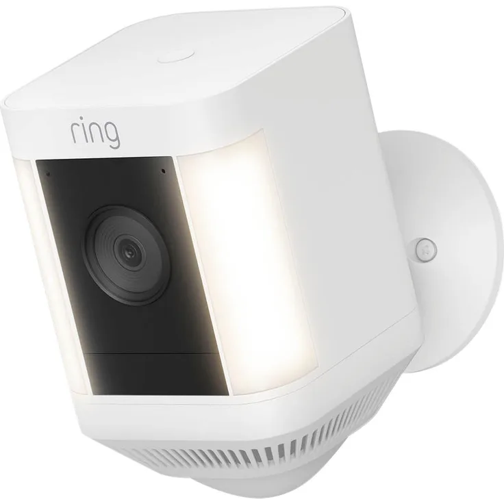 Ring Spotlight Cam Plus, Battery - White Überwachungskamera (Außenbereich)