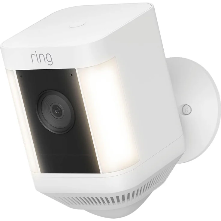 Ring Spotlight Cam Plus, Battery - White Überwachungskamera (Außenbereich)