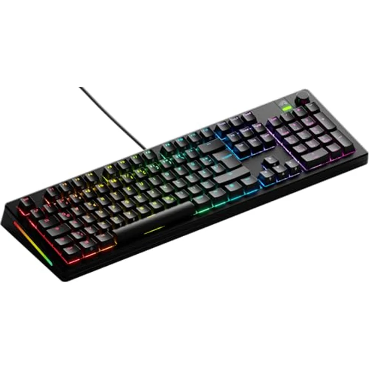 Glorious Gaming GMMK 3: Mechanische Tastatur, Full Size 100%, modulares Dichtungssystem, Doubleshot-PBT-Tastenkappen, Aluminium-Schalterplatte, Hot-Swap (3/5-Pin), Deutsche QWERTZ - Schwarz – Bild 1