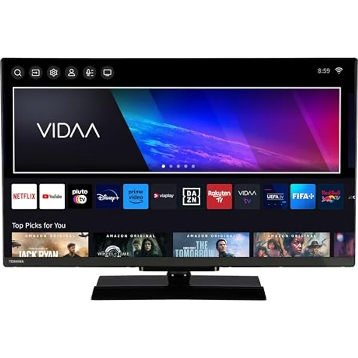 Toshiba 32LV3E63DA, 32 Zoll Smart TV VIDAA Full HD mit HDR, Triple-Tuner und Bluetooth, LED TV – Bild 2