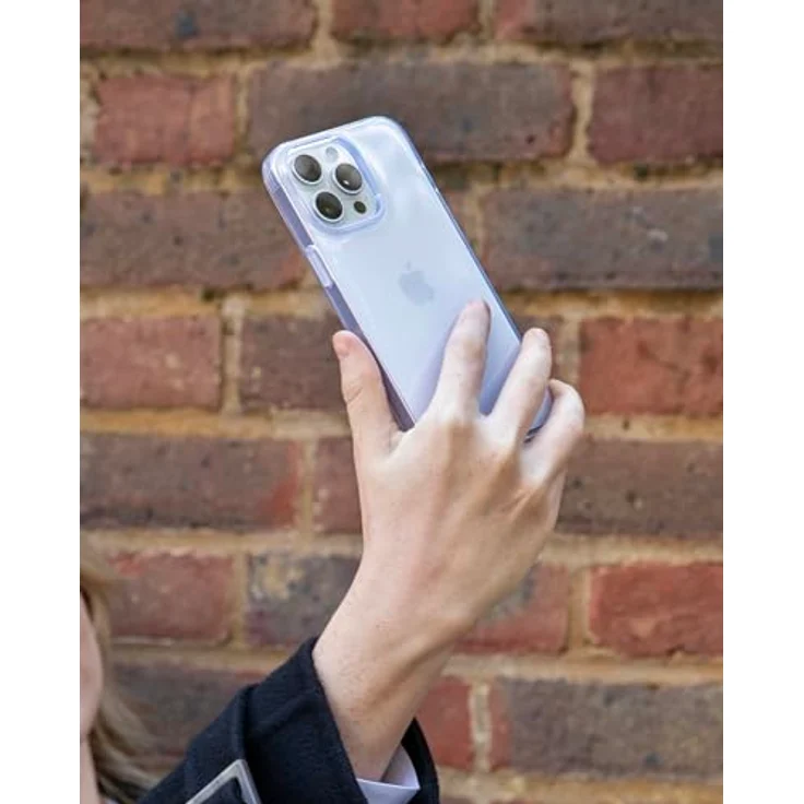 tech21 Evolite Clear, Smartphone Hülle für Apple iPhone 15 Pro, transparent, schlagfest bis 2,4m, biologisch abbaubar – Bild 2