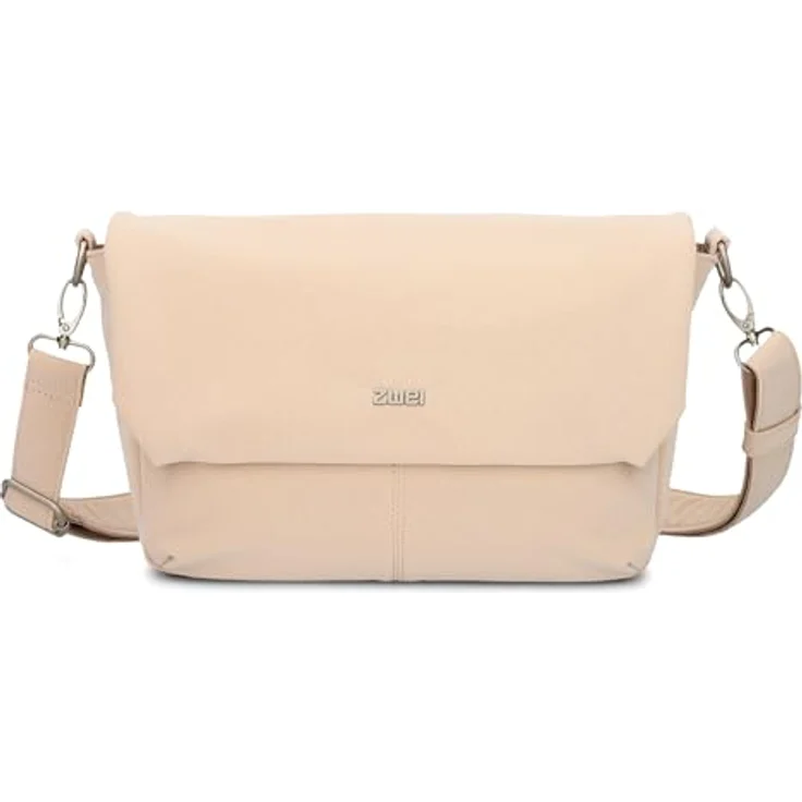 Zwei Mademoiselle.M Messenger, Laptop-Tasche mit 33 cm Fach, gelb, 100% Polyurethan – Bild 4