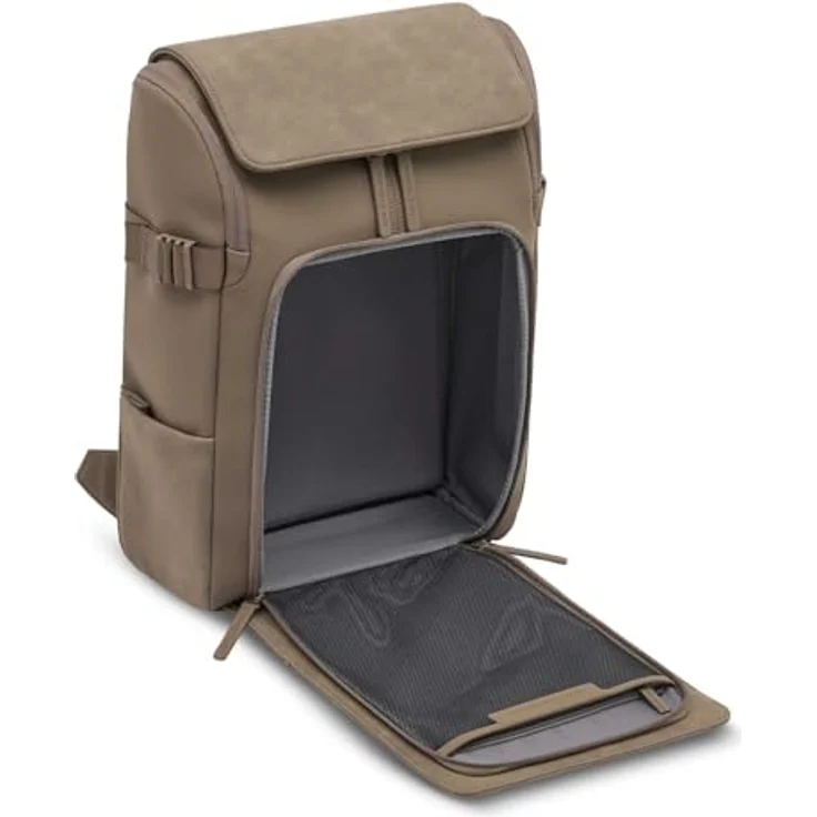 Kapten & Son Bali Medium Backpack, Laptoprucksack mit gepolstertem Laptopfach für Geräte bis 24,5 x 30 cm, wasserabweisend, 18L, Walnut braun – Bild 5