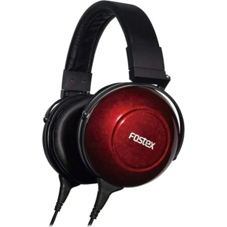 Fostex TH900mk2, Kabelgebundene Premium-Dynamik Kopfhörer mit abnehmbarem Kabel, Rot, Schwarz – Bild 2