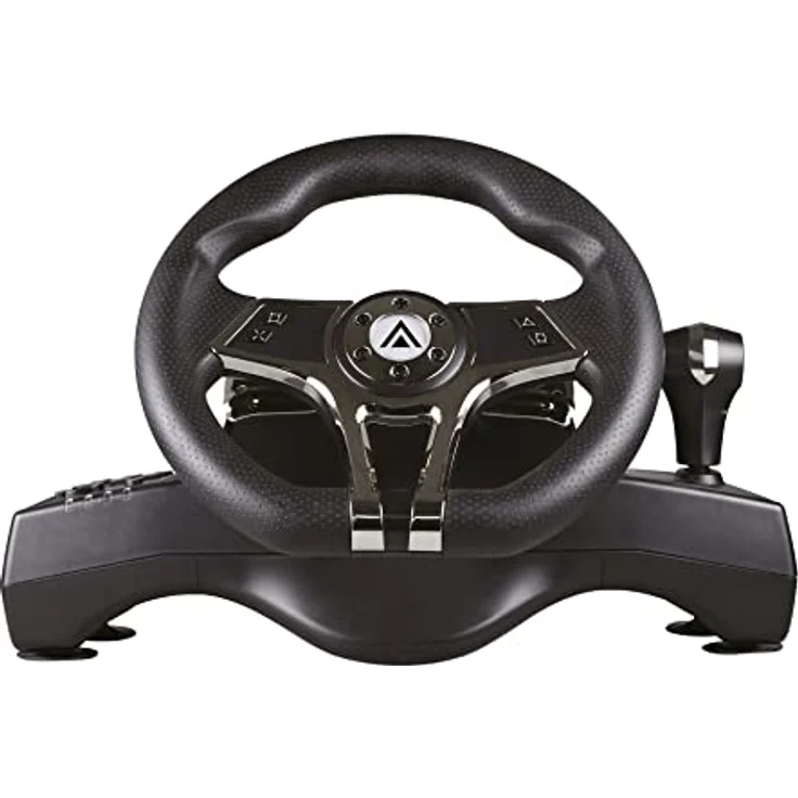 Kyzar PlayStation Steering Wheel - Wired Lenkrad & Pedale Set mit Vibrationseffekt für PS4, PS3, PC und Switch – Bild 4