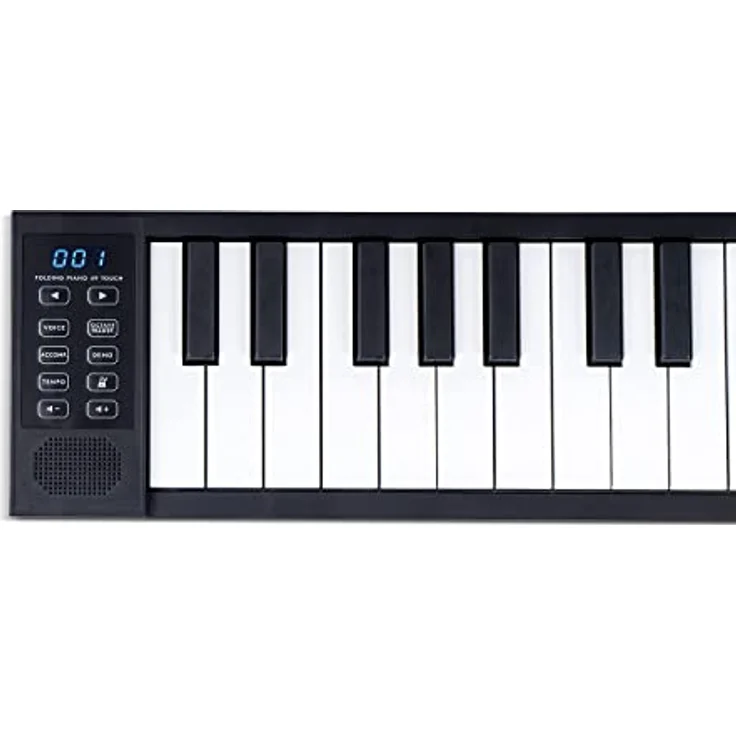 Blackstar FP-49 Touch 49 Tasten, berührungsempfindlich, tragbar, zusammenklappbar, mit USB-MIDI-Controller, mit wiederaufladbarem Akku, Schwarz – Bild 2