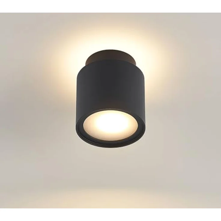 Arcchio Deckenlampe 'Walisa' (Modern) in Schwarz aus Aluminium für Wohnzimmer & Esszimmer (2 flammig, GU10) - Deckenleuchte, Lampe, Wohnzimmerlampe – Bild 5