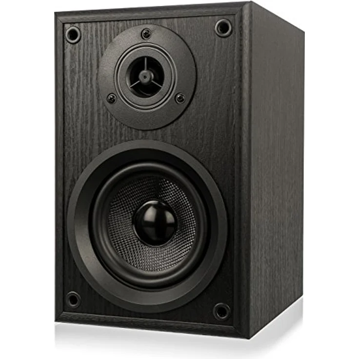 Dual LS 100 Aktiv-Lautsprecher Set (Phono-Eingang, integrierter Verstärker für Plattenspieler, Paar) schwarz – Bild 6
