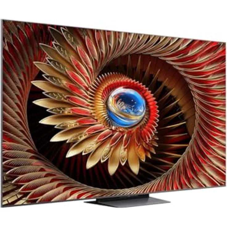 75" TCL 75C8K, 4K QLED Mini-LED Fernseher 144 Hz, HDR10+/Dolby Vision IQ, Google TV, UHD Upscaling, Smart TV, Sprachsteuerung – Bild 4