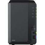 Synology DS223 2-Bay Diskstation NAS (Realtek RTD1619B Quad-Core 2GB Ram 1xRJ-45 1GbE LAN-Port)