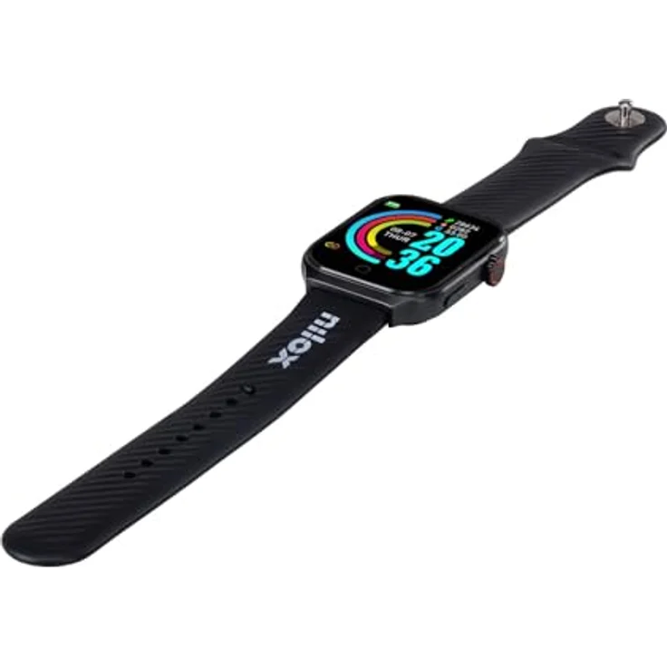 Nilox Trailband Smartwatch, Gesundheits- und Fitnessüberwachung, Akkulaufzeit bis zu 5 Tage, kompatibel mit Android und iOS, 2 Farben – Bild 5