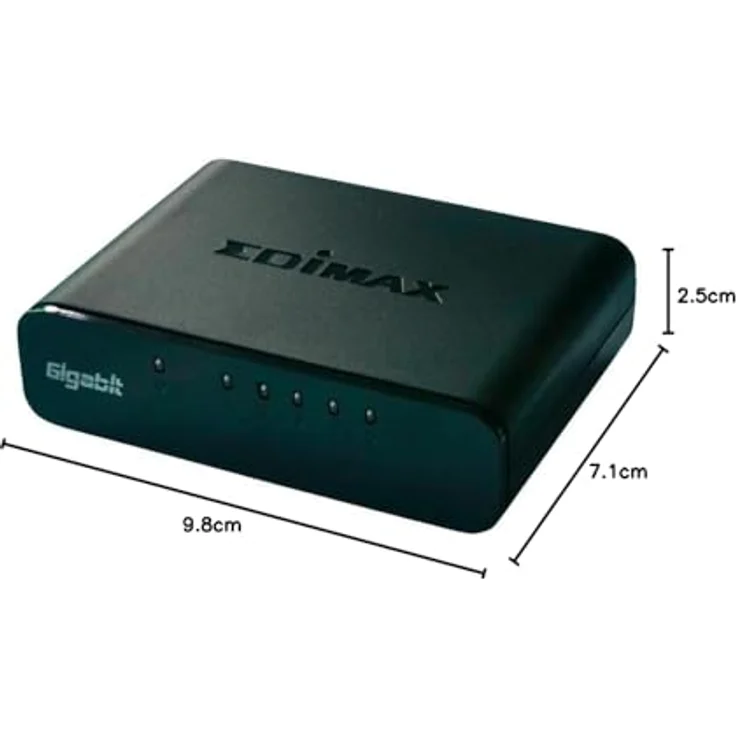 EDIMAX ES-5500G V3 Gigabit Ethernet 5 Ports Desktop Switch – Bild 3