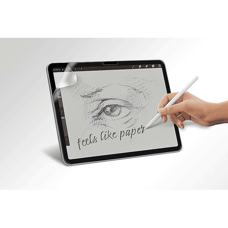 ISY IPG 6207 Paperfeel Displayschutz für Apple iPad Air 11" (6. Gen. 2024), matte Oberfläche für ein natürliches Schreibgefühl