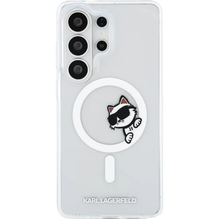 CG MOBILE Karl Lagerfeld IML Guck-Guck Choupette, transparente MagSafe Hülle für Samsung Galaxy S26 Ultra, TPU/PC Material – Bild 3