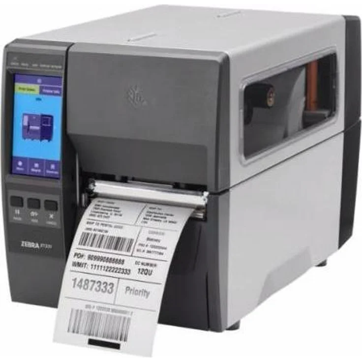 Zebra ZT231, Etikettendrucker mit 203 dpi, großem Farb-Touchscreen, Schwarz