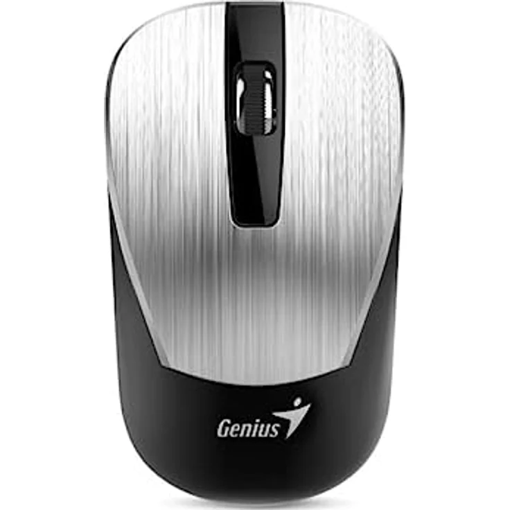 Genius Maus NX-7015V2 Silver 1600dpi, kabellos, 2,4 GHz, optisch, USBPC/Mac – Bild 2