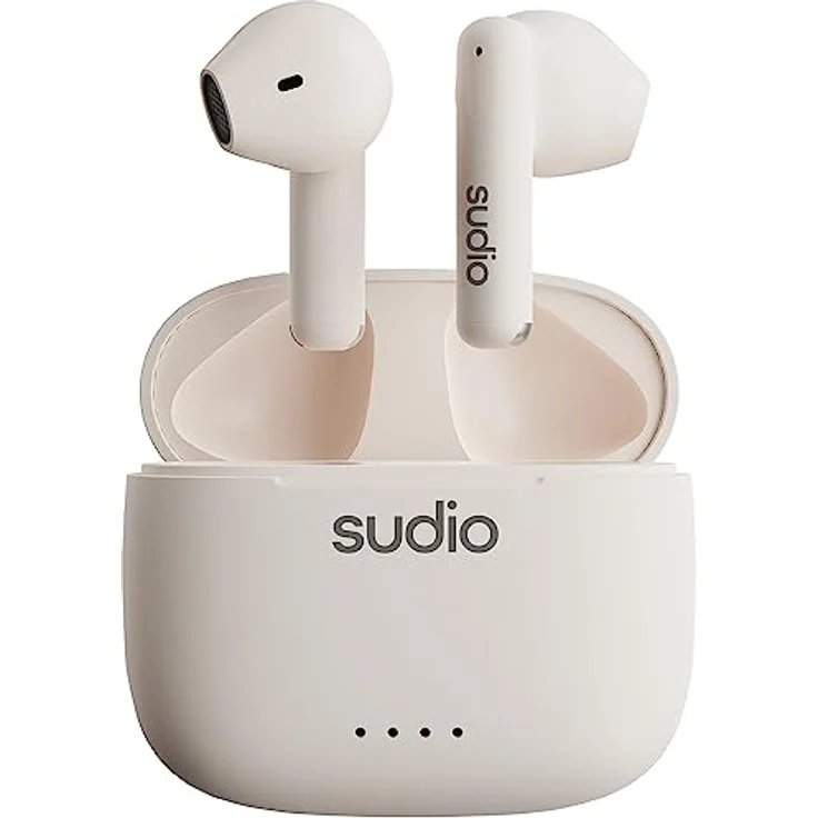 Sudio A1 Tws Kopfhörer Beige Beige One Size, Open-Ear-Ohrhörer mit tiefer Basswiedergabe und wasserresistentem Design – Bild 2