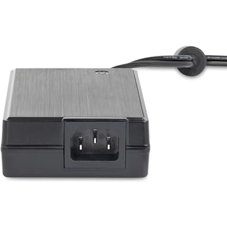 StarTech.com 160W-POWER-ADAPTER Adapter und Wechselrichter Intern 158,4 W Schwarz, Hochleistungs-Universalnetzteil mit 24V/6,6A (158,4W) und internationalem Stromkabel-Set – Bild 3