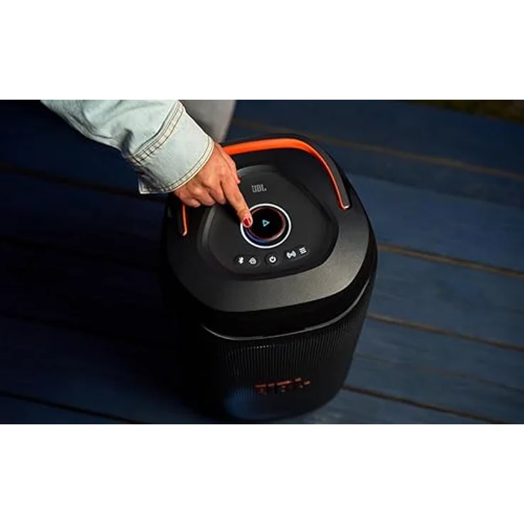 JBL PartyBox 130, Tragbarer Partylautsprecher mit 2× 5.25-Zoll Woofern, 15 Stunden Wiedergabezeit, spritzwasserfest, Schwarz – Bild 5